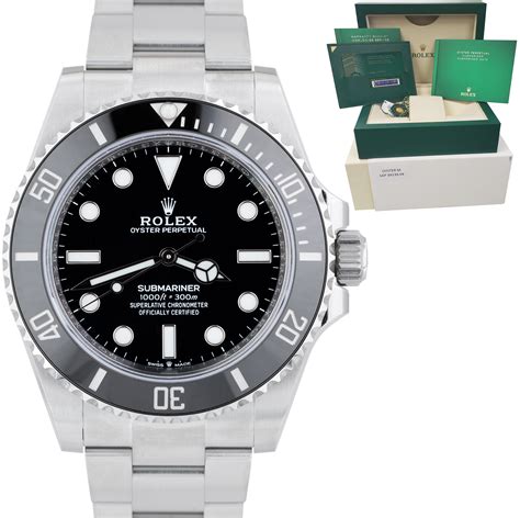 rolex no date submariner 2021|rolex submariner verde usato.